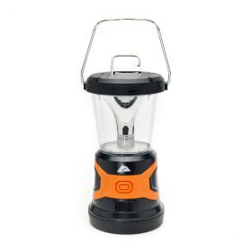 1500 Lumens LED Hybrid Power Lantern with Rechargeable Battery and Power Cord, Black