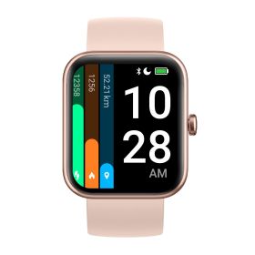 Smart Watch 1.69 Inch 300mAh Multiple Sports Modes And Multiple Languages (Color: Pink)