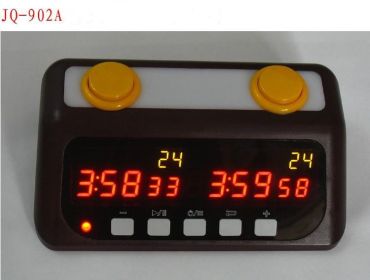 Chinese Chess, International Chess, Go, Clock And Chess Clock Built-In Rechargeable Lithium Battery (Option: Red-JQ 902A)