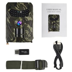 HD Waterproof Garden Anti Theft Camera (Color: Green)