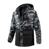 Quilted Jacket Mid-length Men Removable Hood Thick Coat Reversible Clothe Casual Cozy Fashion Trendy Street Spring Autumn Winter