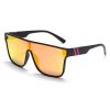 Fashion One Piece Sunglasses Women Windproof Glasses Retro Square Sunglass Men Driving Eyewear UV400 Sun Glass Ridding Shades