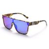 Fashion One Piece Sunglasses Women Windproof Glasses Retro Square Sunglass Men Driving Eyewear UV400 Sun Glass Ridding Shades
