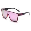 Fashion One Piece Sunglasses Women Windproof Glasses Retro Square Sunglass Men Driving Eyewear UV400 Sun Glass Ridding Shades
