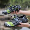 Graffiti Men's Slides Sandals Summer Hole Shoes Garden Outdoor Casual Beach Sandale Male Non-slip Breathable Walking Shoes