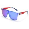 Fashion One Piece Sunglasses Women Windproof Glasses Retro Square Sunglass Men Driving Eyewear UV400 Sun Glass Ridding Shades