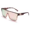 Fashion One Piece Sunglasses Women Windproof Glasses Retro Square Sunglass Men Driving Eyewear UV400 Sun Glass Ridding Shades
