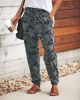 Autumn and Winter Casual Pants Sexy Slim Straps Camouflage Printed Casual Pants