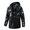 Quilted Jacket Mid-length Men Removable Hood Thick Coat Reversible Clothe Casual Cozy Fashion Trendy Street Spring Autumn Winter